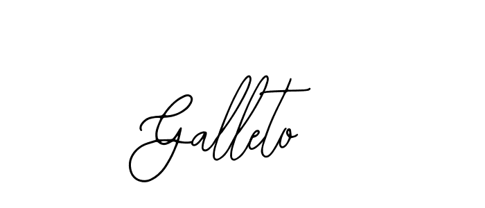 Galleto stylish signature style. Best Handwritten Sign (Bearetta-2O07w) for my name. Handwritten Signature Collection Ideas for my name Galleto. Galleto signature style 12 images and pictures png