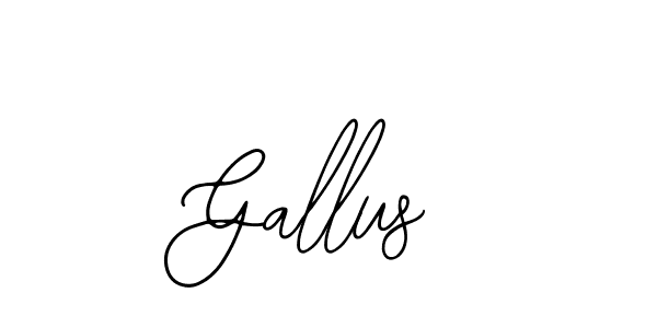 Gallus stylish signature style. Best Handwritten Sign (Bearetta-2O07w) for my name. Handwritten Signature Collection Ideas for my name Gallus. Gallus signature style 12 images and pictures png