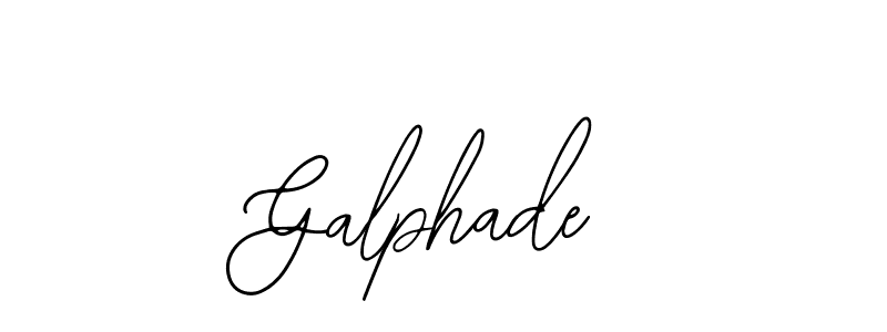 Use a signature maker to create a handwritten signature online. With this signature software, you can design (Bearetta-2O07w) your own signature for name Galphade. Galphade signature style 12 images and pictures png