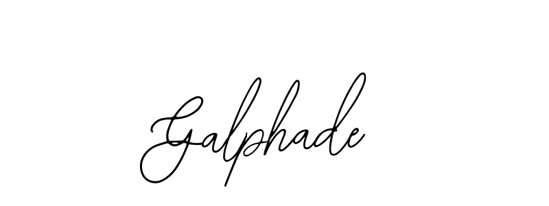 Make a beautiful signature design for name Galphade. Use this online signature maker to create a handwritten signature for free. Galphade signature style 12 images and pictures png