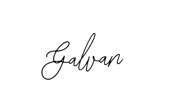 Use a signature maker to create a handwritten signature online. With this signature software, you can design (Bearetta-2O07w) your own signature for name Galvan. Galvan signature style 12 images and pictures png