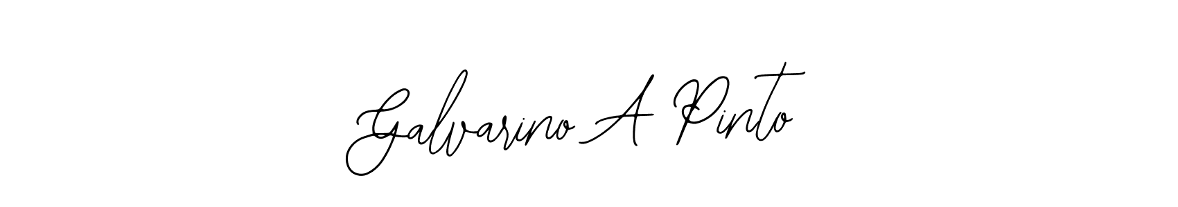 Also we have Galvarino A Pinto name is the best signature style. Create professional handwritten signature collection using Bearetta-2O07w autograph style. Galvarino A Pinto signature style 12 images and pictures png