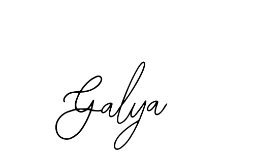 How to make Galya signature? Bearetta-2O07w is a professional autograph style. Create handwritten signature for Galya name. Galya signature style 12 images and pictures png