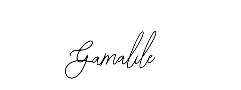 Make a beautiful signature design for name Gamalile. With this signature (Bearetta-2O07w) style, you can create a handwritten signature for free. Gamalile signature style 12 images and pictures png