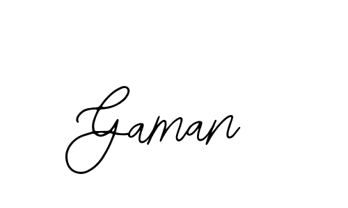 Also we have Gaman name is the best signature style. Create professional handwritten signature collection using Bearetta-2O07w autograph style. Gaman signature style 12 images and pictures png