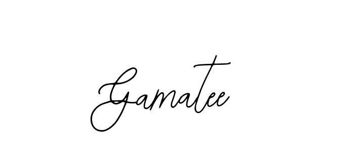 if you are searching for the best signature style for your name Gamatee. so please give up your signature search. here we have designed multiple signature styles  using Bearetta-2O07w. Gamatee signature style 12 images and pictures png