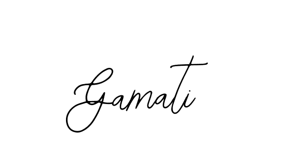How to Draw Gamati signature style? Bearetta-2O07w is a latest design signature styles for name Gamati. Gamati signature style 12 images and pictures png
