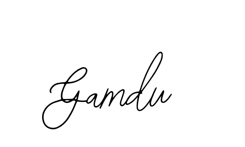 if you are searching for the best signature style for your name Gamdu. so please give up your signature search. here we have designed multiple signature styles  using Bearetta-2O07w. Gamdu signature style 12 images and pictures png