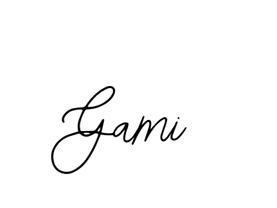 It looks lik you need a new signature style for name Gami. Design unique handwritten (Bearetta-2O07w) signature with our free signature maker in just a few clicks. Gami signature style 12 images and pictures png