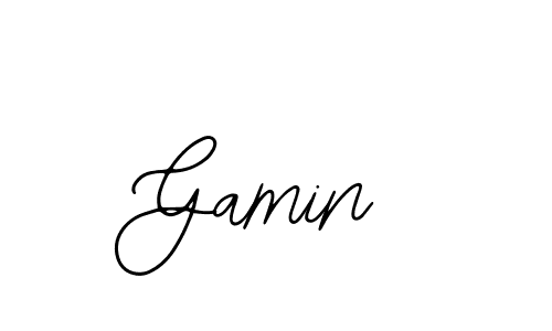 The best way (Bearetta-2O07w) to make a short signature is to pick only two or three words in your name. The name Gamin include a total of six letters. For converting this name. Gamin signature style 12 images and pictures png