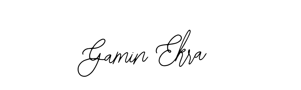 Create a beautiful signature design for name Gamin Ekra. With this signature (Bearetta-2O07w) fonts, you can make a handwritten signature for free. Gamin Ekra signature style 12 images and pictures png