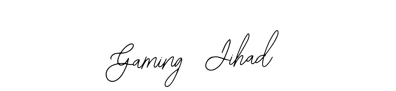 if you are searching for the best signature style for your name Gaming  Jihad. so please give up your signature search. here we have designed multiple signature styles  using Bearetta-2O07w. Gaming  Jihad signature style 12 images and pictures png