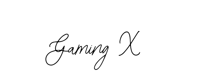 It looks lik you need a new signature style for name Gaming X. Design unique handwritten (Bearetta-2O07w) signature with our free signature maker in just a few clicks. Gaming X signature style 12 images and pictures png