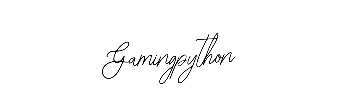 You can use this online signature creator to create a handwritten signature for the name Gamingpython. This is the best online autograph maker. Gamingpython signature style 12 images and pictures png