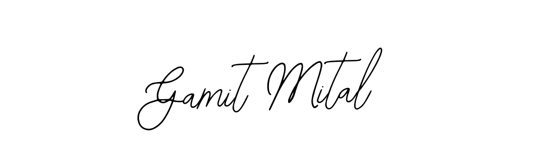 Check out images of Autograph of Gamit Mital name. Actor Gamit Mital Signature Style. Bearetta-2O07w is a professional sign style online. Gamit Mital signature style 12 images and pictures png