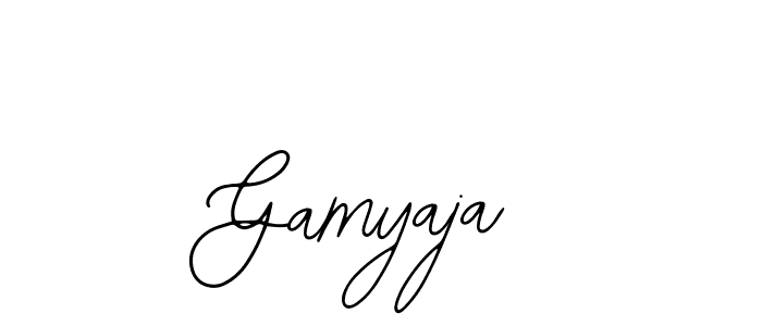 Also You can easily find your signature by using the search form. We will create Gamyaja name handwritten signature images for you free of cost using Bearetta-2O07w sign style. Gamyaja signature style 12 images and pictures png