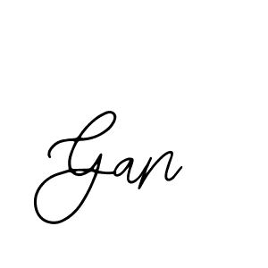 Make a beautiful signature design for name Gan. With this signature (Bearetta-2O07w) style, you can create a handwritten signature for free. Gan signature style 12 images and pictures png