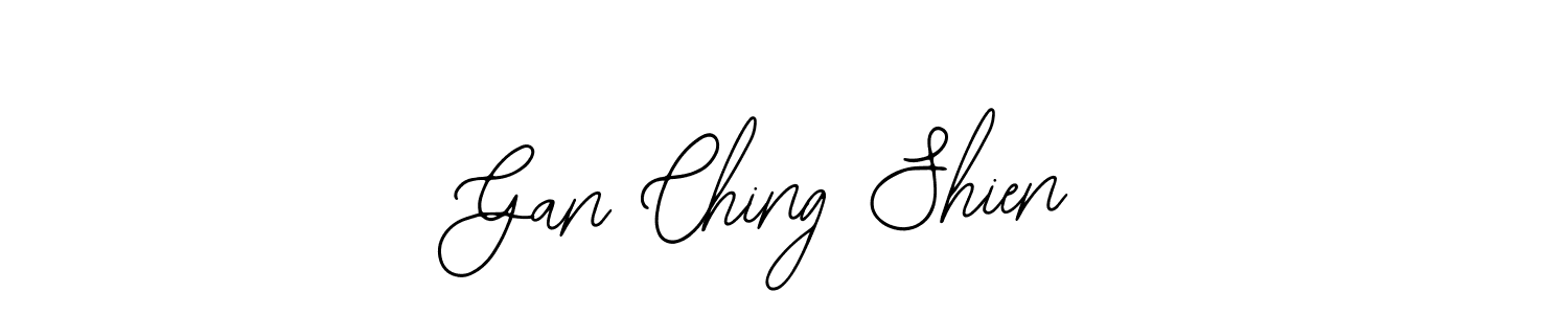 It looks lik you need a new signature style for name Gan Ching Shien. Design unique handwritten (Bearetta-2O07w) signature with our free signature maker in just a few clicks. Gan Ching Shien signature style 12 images and pictures png