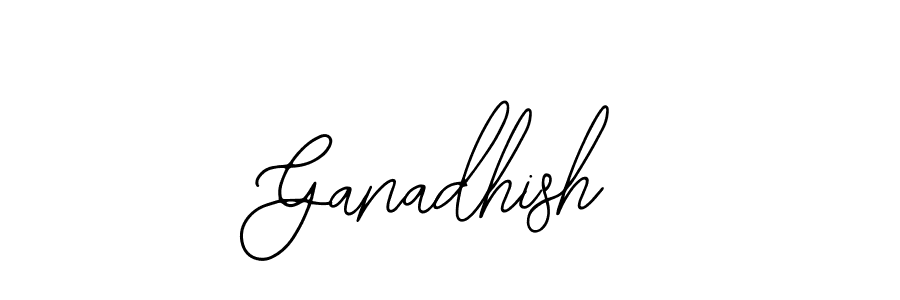 How to make Ganadhish signature? Bearetta-2O07w is a professional autograph style. Create handwritten signature for Ganadhish name. Ganadhish signature style 12 images and pictures png
