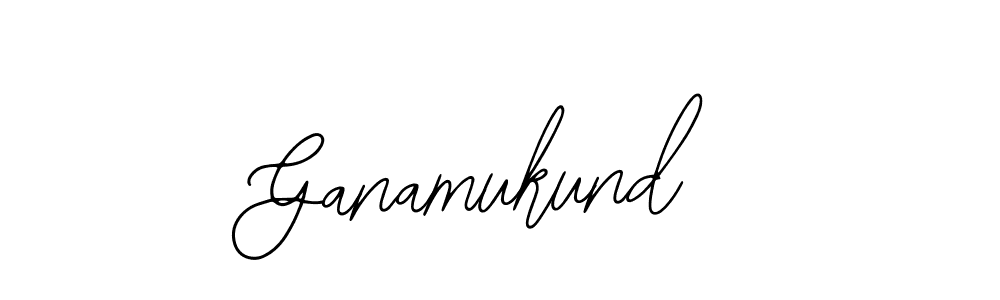 Design your own signature with our free online signature maker. With this signature software, you can create a handwritten (Bearetta-2O07w) signature for name Ganamukund. Ganamukund signature style 12 images and pictures png