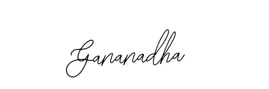 Make a beautiful signature design for name Gananadha. With this signature (Bearetta-2O07w) style, you can create a handwritten signature for free. Gananadha signature style 12 images and pictures png