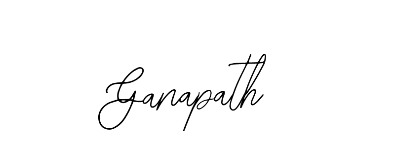 Use a signature maker to create a handwritten signature online. With this signature software, you can design (Bearetta-2O07w) your own signature for name Ganapath. Ganapath signature style 12 images and pictures png