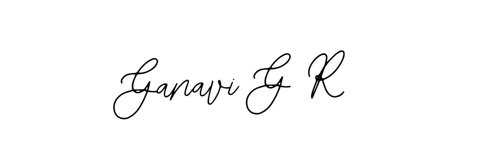 Make a beautiful signature design for name Ganavi G R. With this signature (Bearetta-2O07w) style, you can create a handwritten signature for free. Ganavi G R signature style 12 images and pictures png