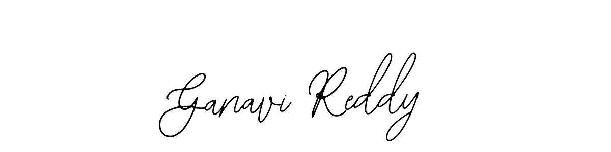 Design your own signature with our free online signature maker. With this signature software, you can create a handwritten (Bearetta-2O07w) signature for name Ganavi Reddy. Ganavi Reddy signature style 12 images and pictures png