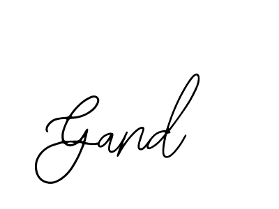 Gand stylish signature style. Best Handwritten Sign (Bearetta-2O07w) for my name. Handwritten Signature Collection Ideas for my name Gand. Gand signature style 12 images and pictures png