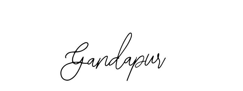 You should practise on your own different ways (Bearetta-2O07w) to write your name (Gandapur) in signature. don't let someone else do it for you. Gandapur signature style 12 images and pictures png