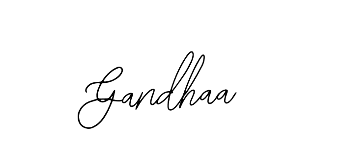 Make a beautiful signature design for name Gandhaa. With this signature (Bearetta-2O07w) style, you can create a handwritten signature for free. Gandhaa signature style 12 images and pictures png