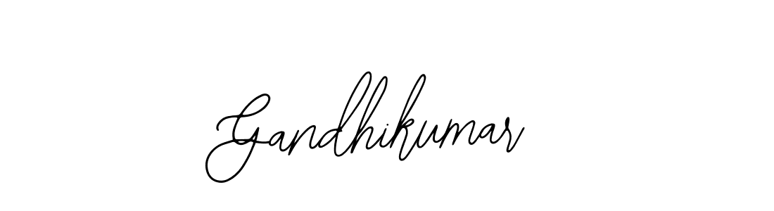 Make a beautiful signature design for name Gandhikumar. With this signature (Bearetta-2O07w) style, you can create a handwritten signature for free. Gandhikumar signature style 12 images and pictures png