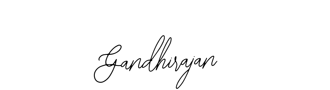 Gandhirajan stylish signature style. Best Handwritten Sign (Bearetta-2O07w) for my name. Handwritten Signature Collection Ideas for my name Gandhirajan. Gandhirajan signature style 12 images and pictures png