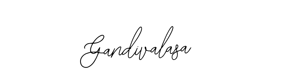 You can use this online signature creator to create a handwritten signature for the name Gandivalasa. This is the best online autograph maker. Gandivalasa signature style 12 images and pictures png