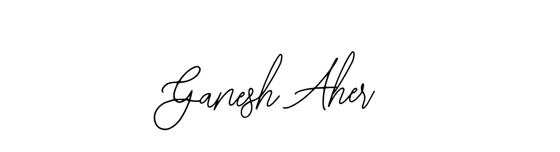 Make a beautiful signature design for name Ganesh Aher. With this signature (Bearetta-2O07w) style, you can create a handwritten signature for free. Ganesh Aher signature style 12 images and pictures png