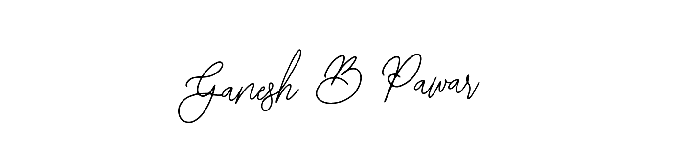 Ganesh B Pawar stylish signature style. Best Handwritten Sign (Bearetta-2O07w) for my name. Handwritten Signature Collection Ideas for my name Ganesh B Pawar. Ganesh B Pawar signature style 12 images and pictures png