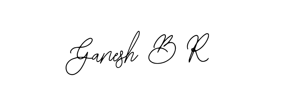 Similarly Bearetta-2O07w is the best handwritten signature design. Signature creator online .You can use it as an online autograph creator for name Ganesh B R. Ganesh B R signature style 12 images and pictures png