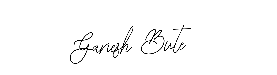 The best way (Bearetta-2O07w) to make a short signature is to pick only two or three words in your name. The name Ganesh Bute include a total of six letters. For converting this name. Ganesh Bute signature style 12 images and pictures png