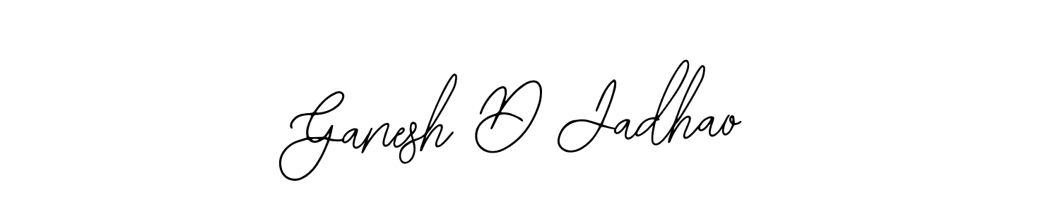 Make a beautiful signature design for name Ganesh D Jadhao. Use this online signature maker to create a handwritten signature for free. Ganesh D Jadhao signature style 12 images and pictures png