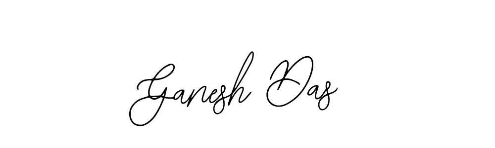 Design your own signature with our free online signature maker. With this signature software, you can create a handwritten (Bearetta-2O07w) signature for name Ganesh Das. Ganesh Das signature style 12 images and pictures png