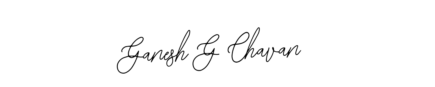 It looks lik you need a new signature style for name Ganesh G Chavan. Design unique handwritten (Bearetta-2O07w) signature with our free signature maker in just a few clicks. Ganesh G Chavan signature style 12 images and pictures png