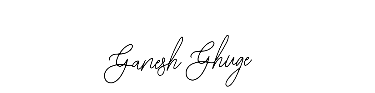 Use a signature maker to create a handwritten signature online. With this signature software, you can design (Bearetta-2O07w) your own signature for name Ganesh Ghuge. Ganesh Ghuge signature style 12 images and pictures png