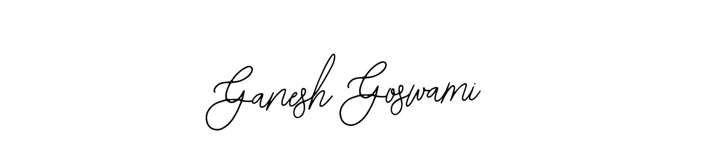 It looks lik you need a new signature style for name Ganesh Goswami. Design unique handwritten (Bearetta-2O07w) signature with our free signature maker in just a few clicks. Ganesh Goswami signature style 12 images and pictures png