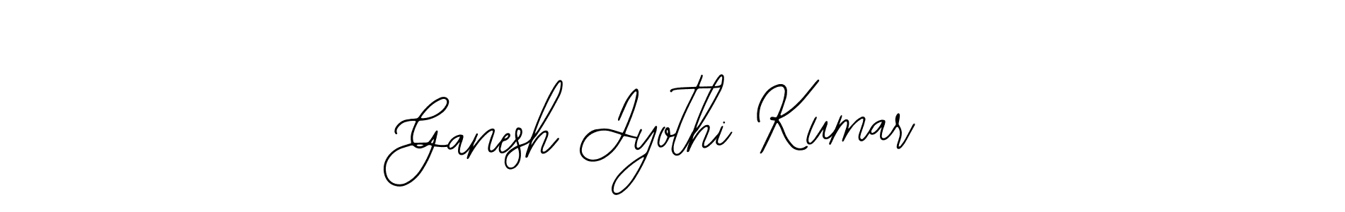 Create a beautiful signature design for name Ganesh Jyothi Kumar. With this signature (Bearetta-2O07w) fonts, you can make a handwritten signature for free. Ganesh Jyothi Kumar signature style 12 images and pictures png