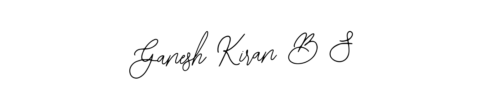 Best and Professional Signature Style for Ganesh Kiran B S. Bearetta-2O07w Best Signature Style Collection. Ganesh Kiran B S signature style 12 images and pictures png