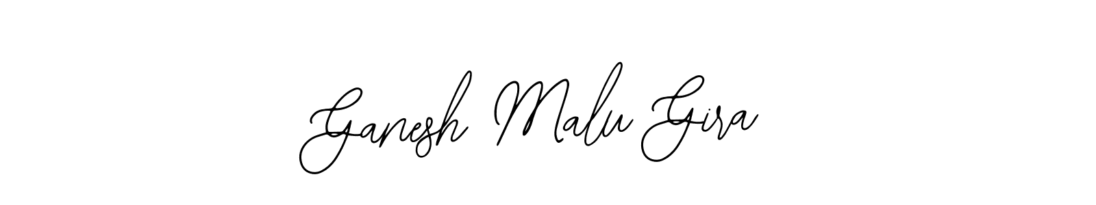 It looks lik you need a new signature style for name Ganesh Malu Gira. Design unique handwritten (Bearetta-2O07w) signature with our free signature maker in just a few clicks. Ganesh Malu Gira signature style 12 images and pictures png