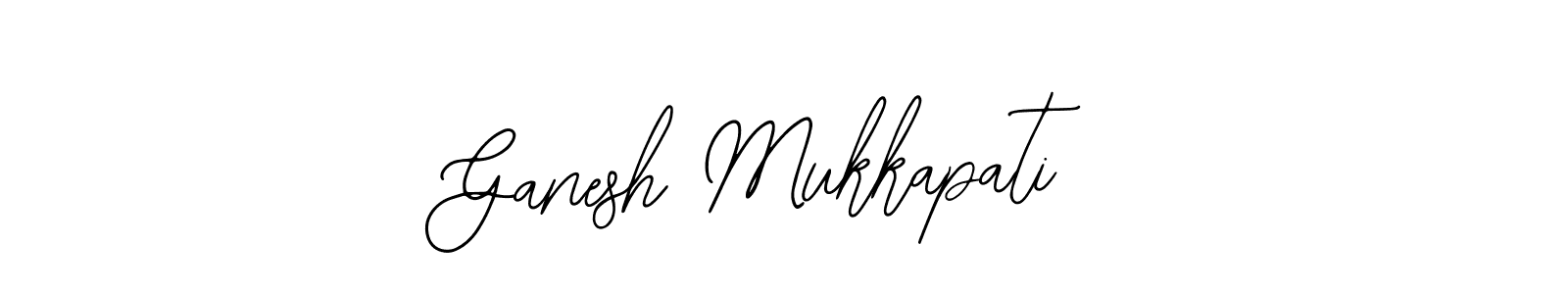 Also we have Ganesh Mukkapati name is the best signature style. Create professional handwritten signature collection using Bearetta-2O07w autograph style. Ganesh Mukkapati signature style 12 images and pictures png