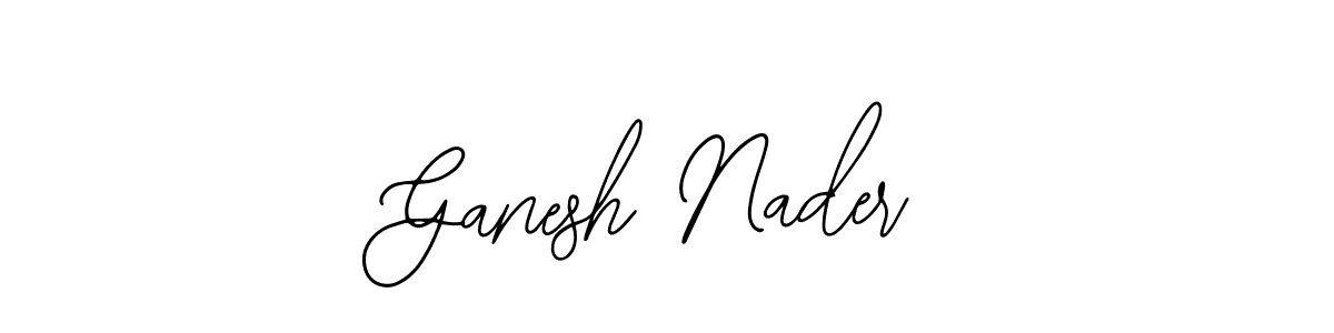 This is the best signature style for the Ganesh Nader name. Also you like these signature font (Bearetta-2O07w). Mix name signature. Ganesh Nader signature style 12 images and pictures png