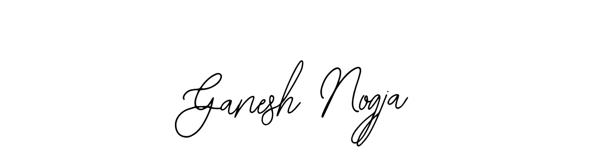 Similarly Bearetta-2O07w is the best handwritten signature design. Signature creator online .You can use it as an online autograph creator for name Ganesh Nogja. Ganesh Nogja signature style 12 images and pictures png