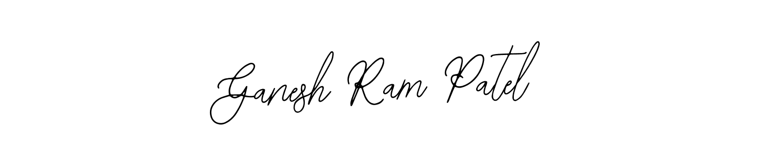 How to make Ganesh Ram Patel signature? Bearetta-2O07w is a professional autograph style. Create handwritten signature for Ganesh Ram Patel name. Ganesh Ram Patel signature style 12 images and pictures png